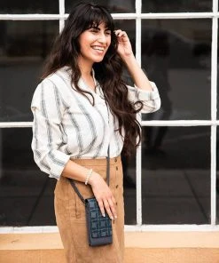 Malia Designs Dark Teal Phone Case Wallet Bags