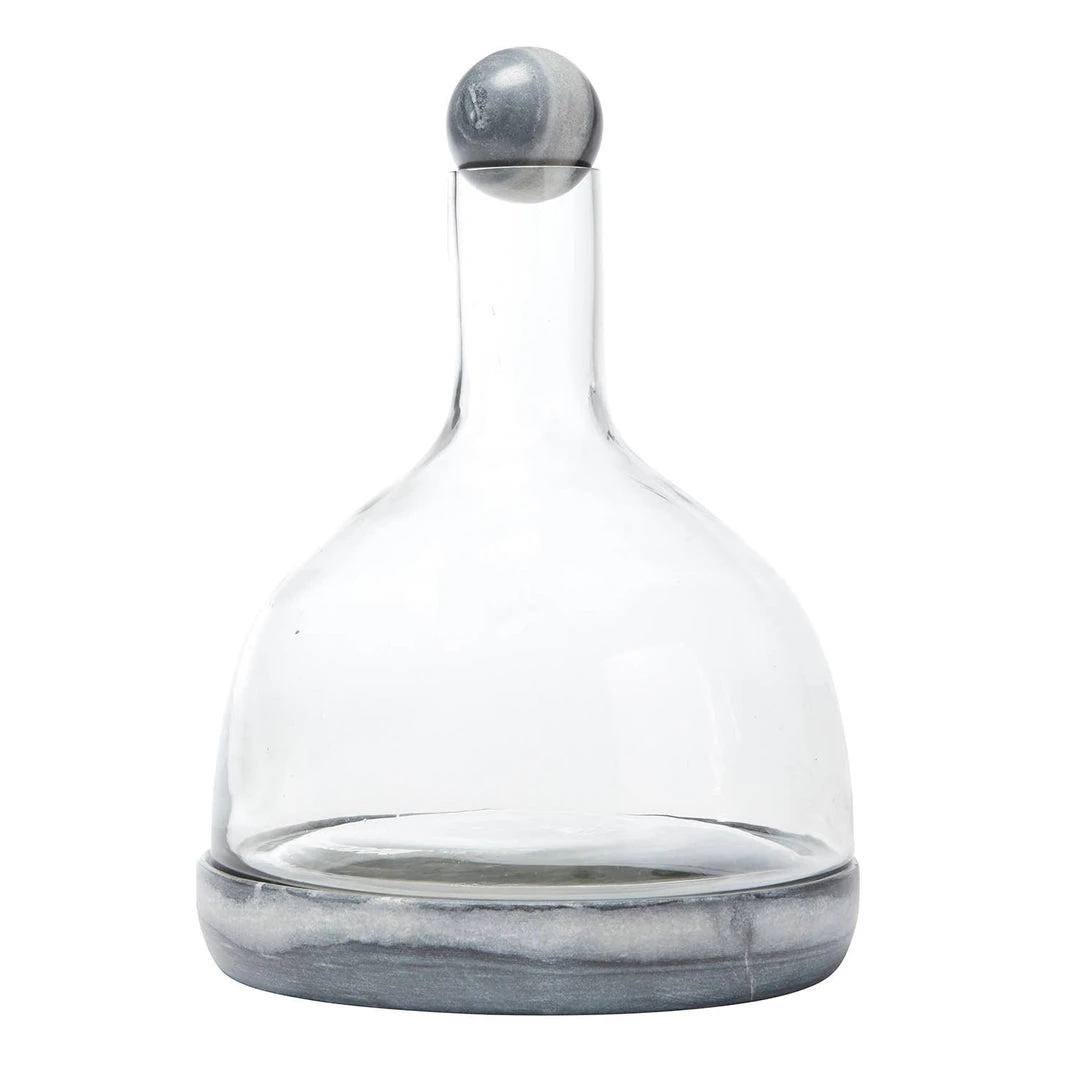 Santa Barbara Design Studio By Creative Brands Kitchen & Bar Marble + Glass Wine Carafe Santa Barbara Design Studio By Creative Brands Kitchen & Bar Marble + Glass Wine Carafe