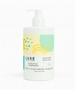 Cait + Co Luxe Eucalyptus + Cedarwood Shea Butter Body Cream Lotion