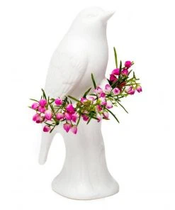 Chive Porcelain Bird Vase Vases