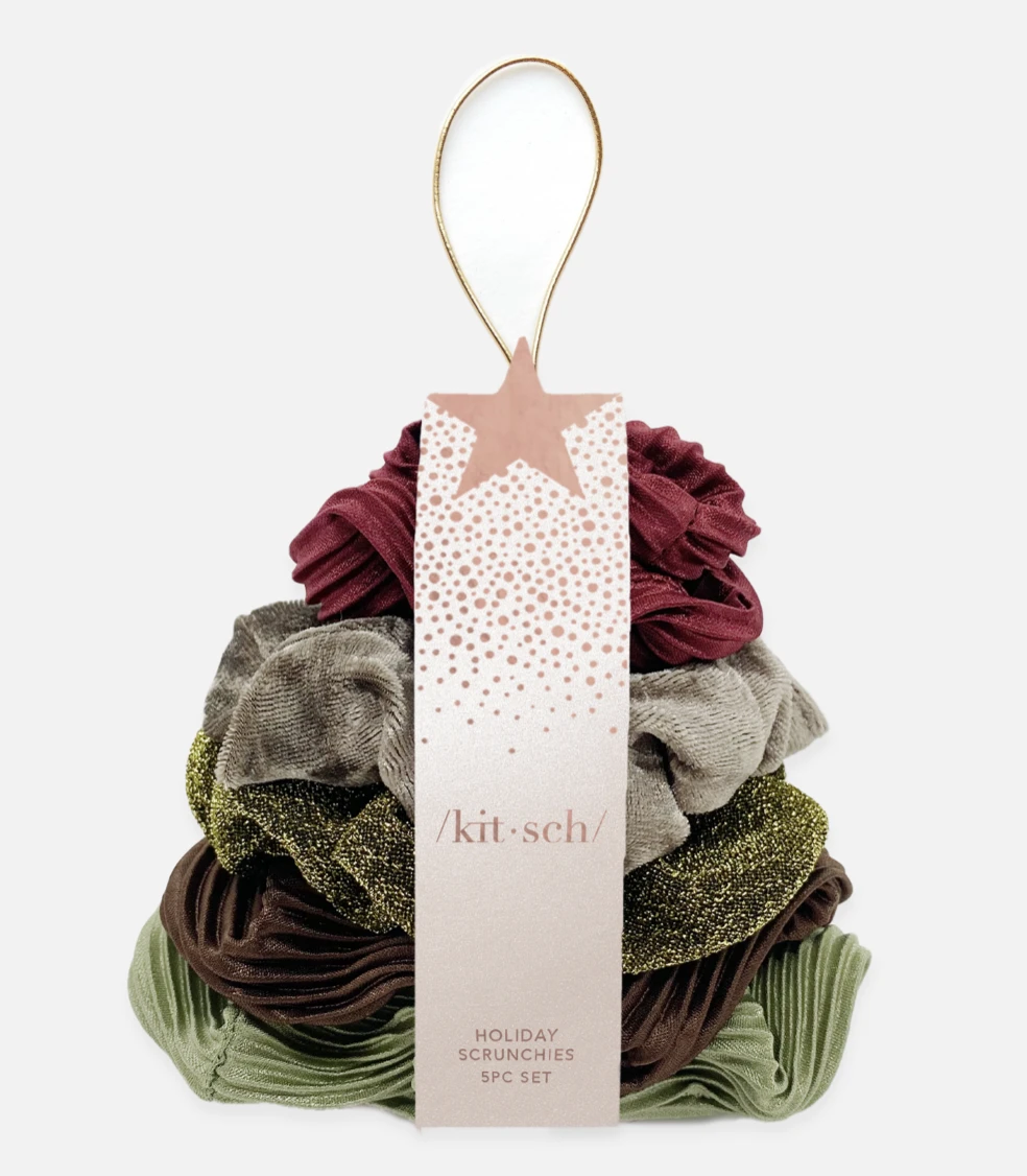 KITSCH Bath & Body Holiday Scrunchies - Cozy Cocoa KITSCH Bath & Body Holiday Scrunchies - Cozy Cocoa