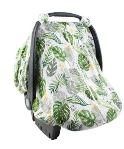 Bebe Au Lait Rainforest Classic Muslin Car Seat Cover Baby & Pets
