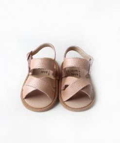 Babe Basics Strappy Leather Baby Sandals Baby & Pets