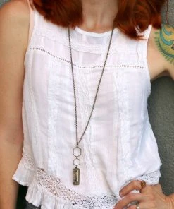 DaniAWESOME Harmonica Found Object Necklace Clothing, Accessories & Mens