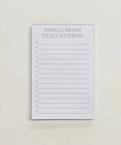 Pretty Alright Goods Meant To Do Notepad Stationery