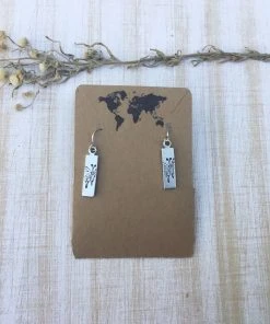 Jamie Haley Designs Butterfly Tag Earrings