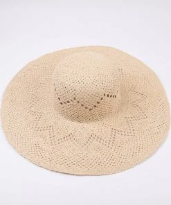 Lucca Couture Aruba Straw Hat - NATURAL