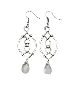 Anju Jewelry Clothing, Accessories & Mens Banjara Braid And Quartz Earrings