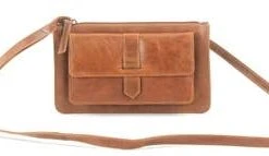 Leather Impressions Inc Clothing, Accessories & Mens Tan Monterey Mini
