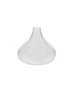 HomArt Gwen Vase, Glass - Squat