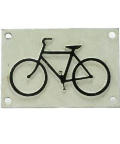 HomArt Cast Iron Sign - Bicycle Logo Hardware