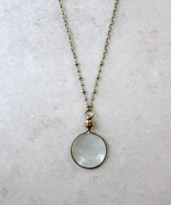 DaniAWESOME Magnifier Found Object Necklace Clothing, Accessories & Mens