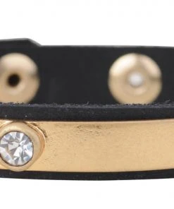 Most Wanted USA Black Band With Rhinestone Clothing, Accessories & Mens