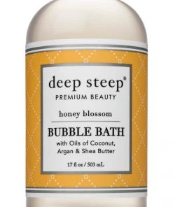 Deep Steep 17oz Honey Blossom Bubble Bath Bath & Body