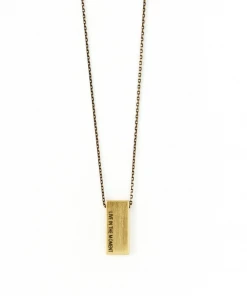 Splendid Iris Gold "Live In The Moment" Necklace
