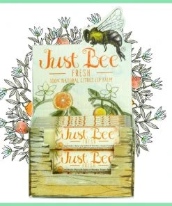 Just Bee Cosmetics Citrus Fresh Lip Balm