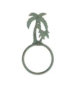 C&F Home Palm Tree Towel Ring