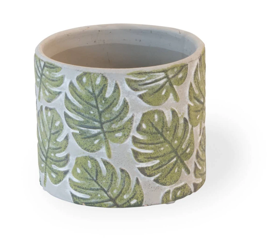 Boston International Palm Leaf Planter - Large Vases Boston International Palm Leaf Planter - Large Vases