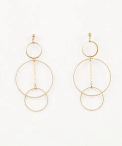 Altiplano Triple Hoop Post Earrings
