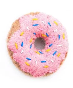 The Foggy Dog Strawberry Donut Cat Toy