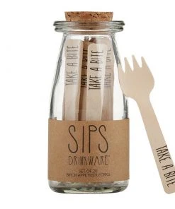 Santa Barbara Design Studio By Creative Brands Bite - Birch Forks 20 Pieces