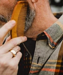 Private Stache Wood Beard Comb Bath & Body
