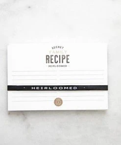 Heirloomed Collection Cards Secret Family Recipe Home Goods