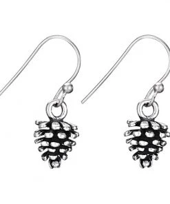 Tiger Mountain Jewelry Conifer Sterling Silver Earrings Clothing, Accessories & Mens