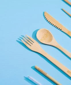 EcoRoots Reusable Bamboo Cutlery Set
