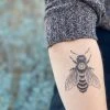 NatureTats Big Bee Temporary Tattoo Body