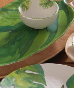 Merritt International Tropical Leaf Serving Tray Kitchen & Bar