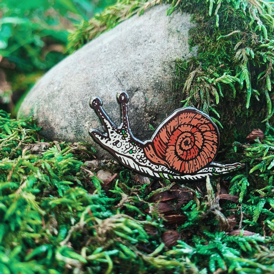 Nature Walk Snail Enamel Pin Clothing, Accessories & Mens Nature Walk Snail Enamel Pin Clothing, Accessories & Mens