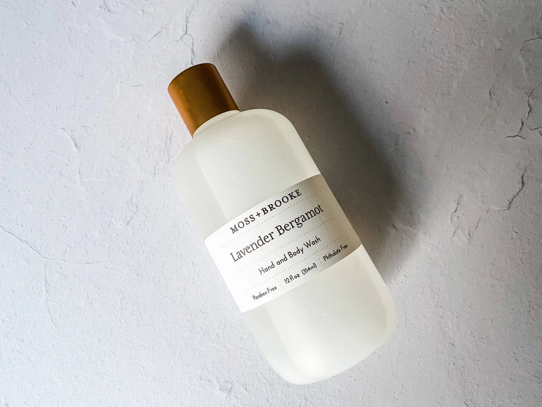 Moss + Brooke Bath & Body Lavender Bergamot Body Wash Moss + Brooke Bath & Body Lavender Bergamot Body Wash