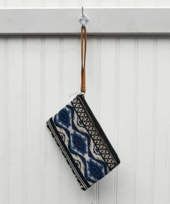 Chloe & Lex Clothing, Accessories & Mens Denim Stripes Coin Purse