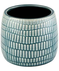 47th & Main (Creative Brands) Cream And Gray Planter, Large Vases