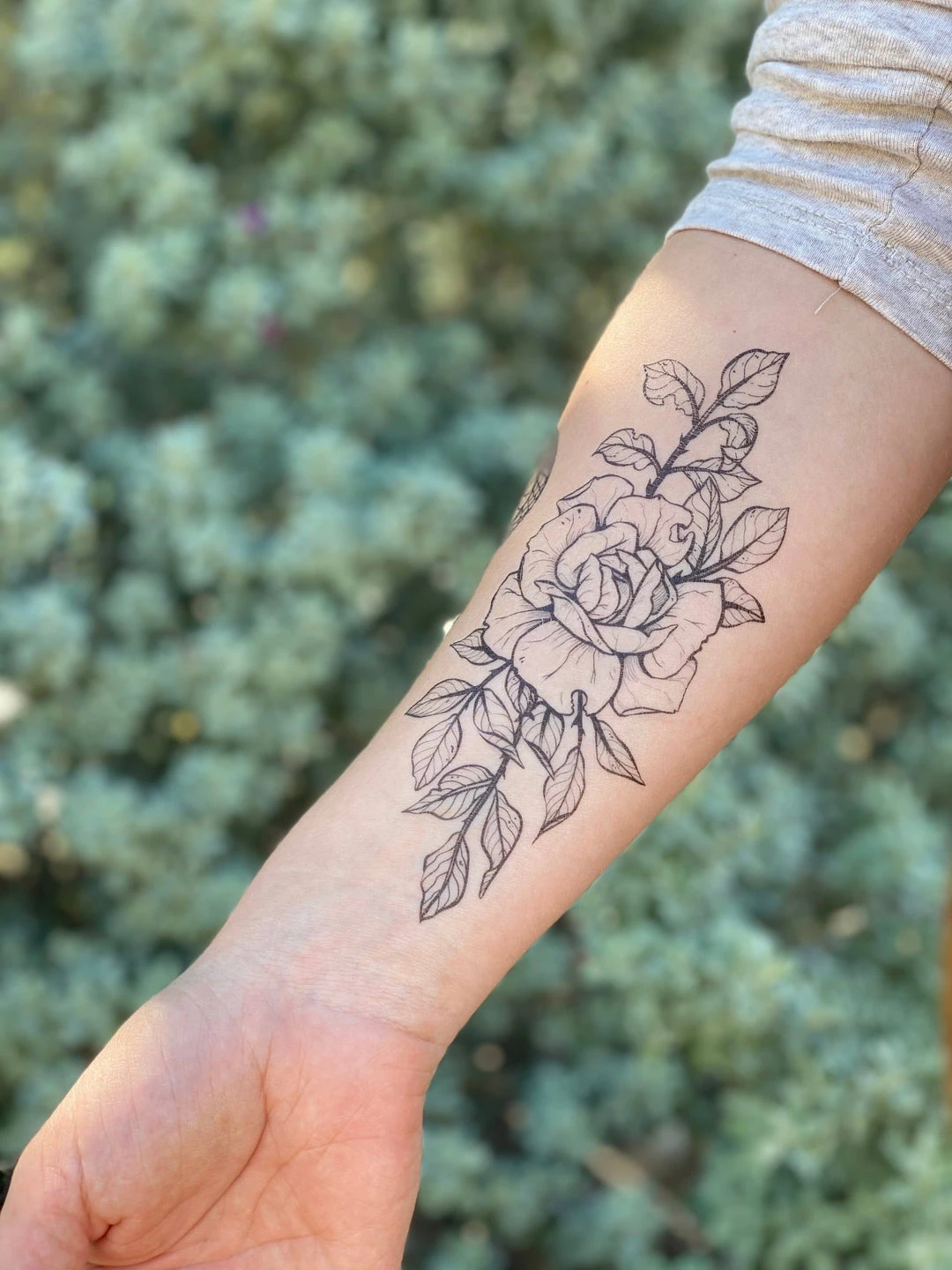 NatureTats Rose Blossom Temporary Tattoo Bath & Body NatureTats Rose Blossom Temporary Tattoo Bath & Body