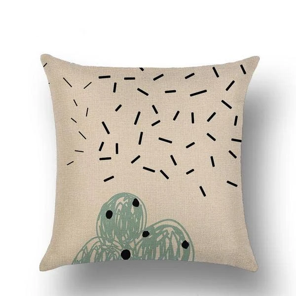 Freeship Wholesale Falling Lines Linen Pillow Case Freeship Wholesale Falling Lines Linen Pillow Case