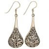 Tiger Mountain Jewelry Garden Of Eden Bronze Earrings Clothing, Accessories & Mens