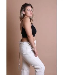 Leto Accessories Black Low Back Seamless Bralette Clothing, Accessories & Mens