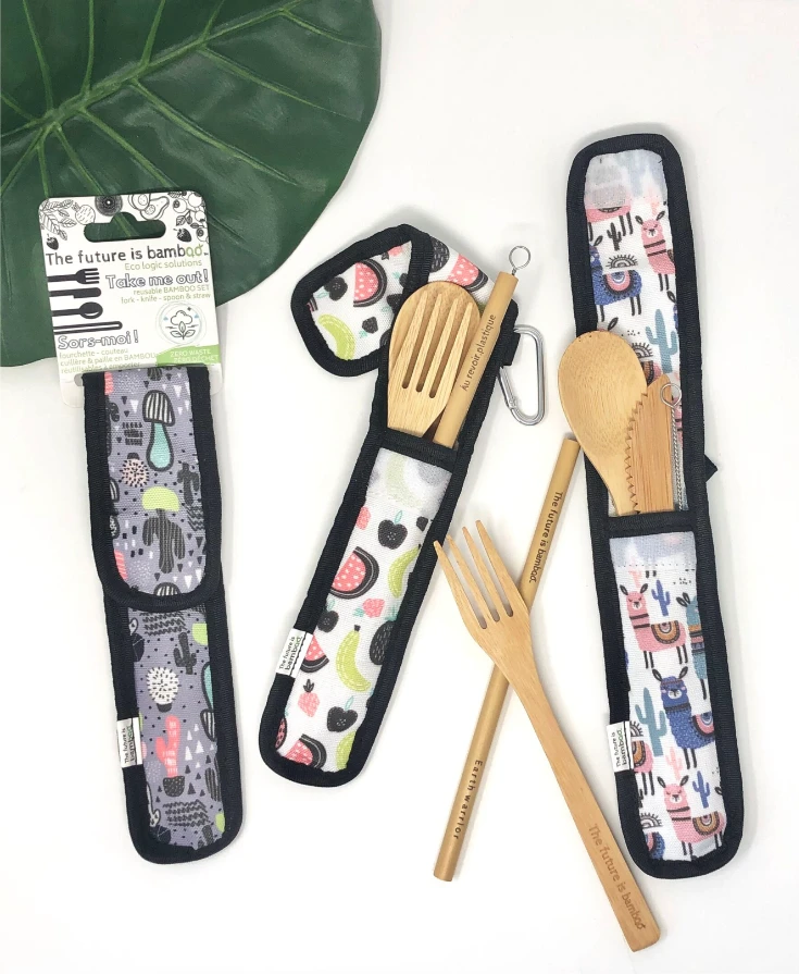 The Future Is Bamboo - Zero Waste Utensil Kits The Future Is Bamboo - Zero Waste Utensil Kits