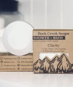 Rock Creek Soaps Shower Steamer | Clarity | SHOWER + BATH
