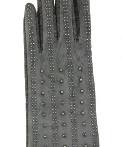 Jeanne Simmons Accessories Grey Sparkle Gloves Clothing, Accessories & Mens