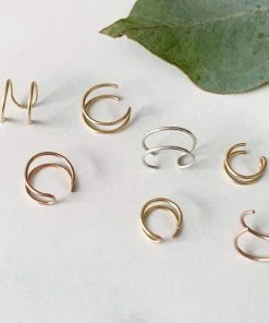 Red Giraffe Designs Double Wire Ear Cuff Clothing, Accessories & Mens