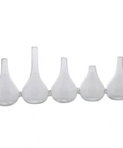 HomArt Vases Quintet Glass Vase