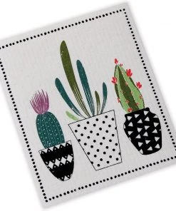 Design Imports Urban Cactus Swedish Dishcloth