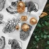 Nature Walk Mushroom Tea Towels