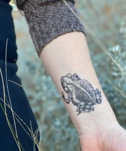 NatureTats Toad Temporary Tattoo Bath & Body