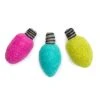 The Foggy Dog Baby & Pets Holiday Brights Light Bulb Cat Toys - Set Of 3
