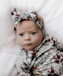 Three Little Tots Flower Knotted Gown Baby & Pets