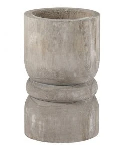Santa Barbara Design Studio By Creative Brands Grey Large Pillar Planter Vases